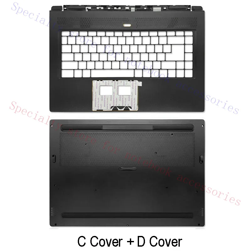For MSI GS65 MS-16Q1MS-16Q2MS-16Q3 GS65VR MS-16Q4Back Cover Palmrest Upper and Lower Case and Hinges for Notebook