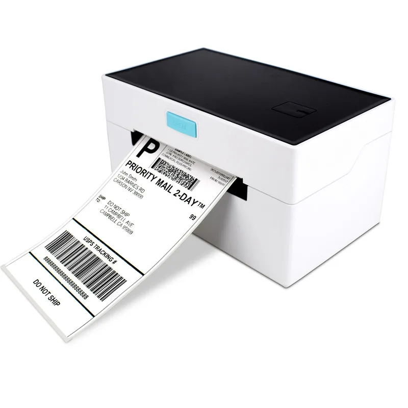 100 X 150 4 Inch Black and White No Ink Waybill Printer Pos Machine Inkless Barcode 4X6''  Shipping Thermal Label Printer Wifi