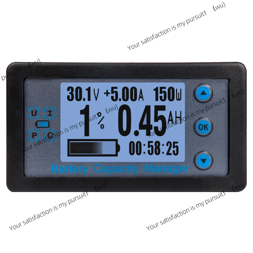 VA9210 Low Power High Precision LCD Bluetooth Voltage and Current Capacity Meter Electric Vehicle RV Battery Cullen Meter