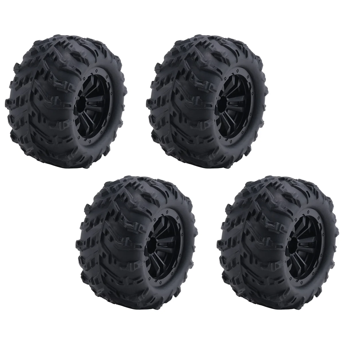 4 قطع عجلة إطارات واسعة للإطارات الكبيرة لألعاب WLtoys 144001 124016 124018 124019   12428 HBX 16889 16890 أجزاء ترقية السيارة RC