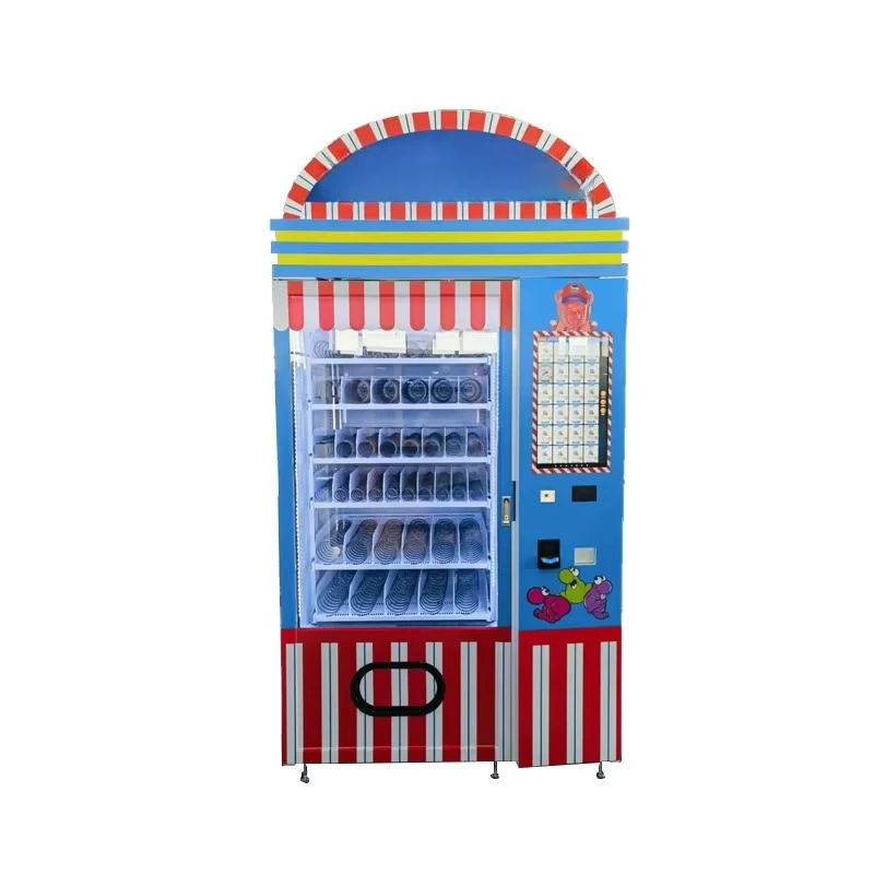 Snack Dispenser Machines Chocolate Sugar Beans Candy Vending Machine with Logo Brand Optional Payment Methods for Philippine
