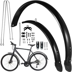 1 Sets Mountainous Road Bike Mudguard 700C Quick Detachable Simple Installation 26 inch Bicycle Universal Cycling Accessories