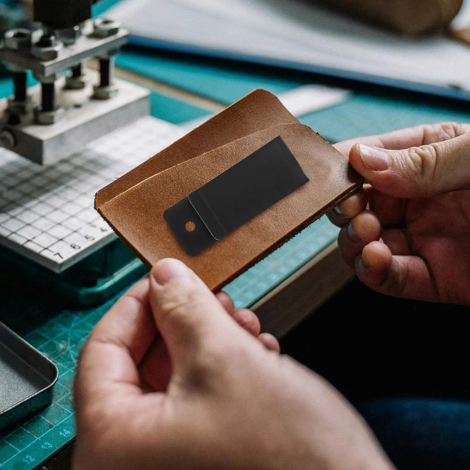 

10pcs Metal Belt Clip Manganese Steel Durable Phone Holder For Keys Luggage Replacement Travel Accessories Tool Organization