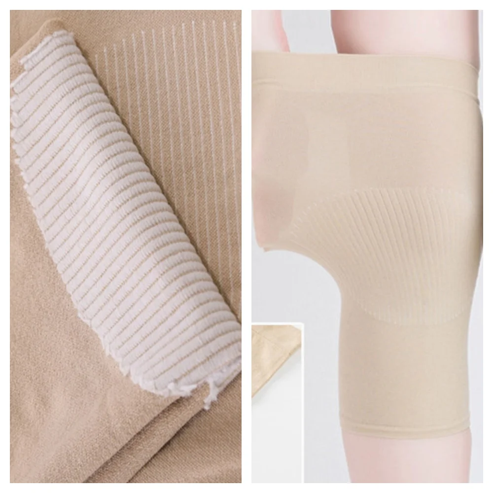 عالية الرضفة لينة حماة الركبة تدفئة الساق الركبة كم رقيقة عناصر خفيفة الركبتين الدافئة مفيدة حصيرة موضة ديكور منصات طويلة مرنة #1