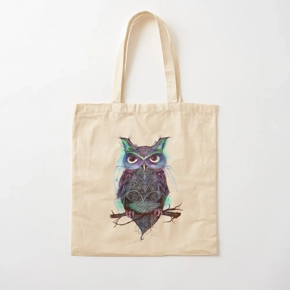 

Moon owl Tote Bag shopping bag logo Women's shopper Bag