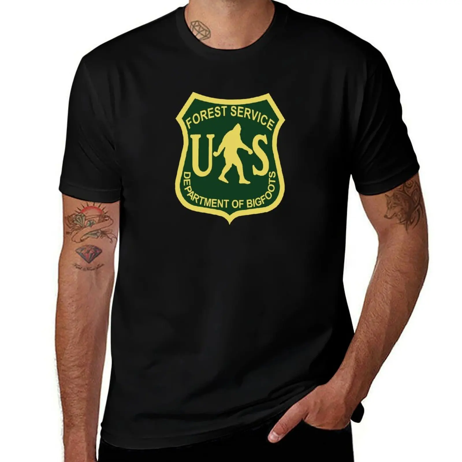 

US Forest Service Bigfoot T-Shirt man t shirt designer man t shirt graphic T-Shirt