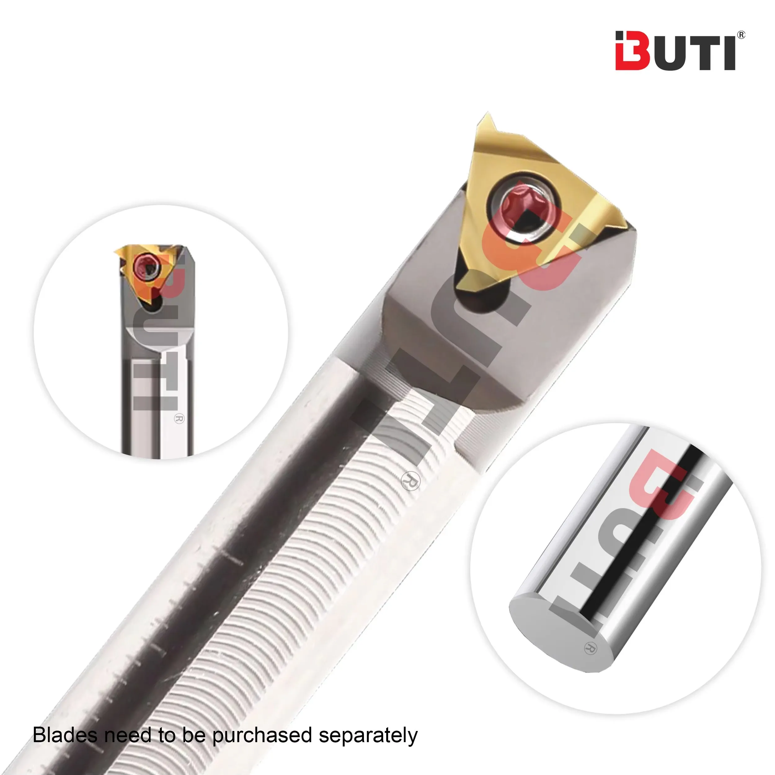 HNR0008K08B 0008K08 0008K11 0010K11 Numerical Control Lathe High-Speed Steel Internal Thread Tool Holder Earthquake-Proof Tools
