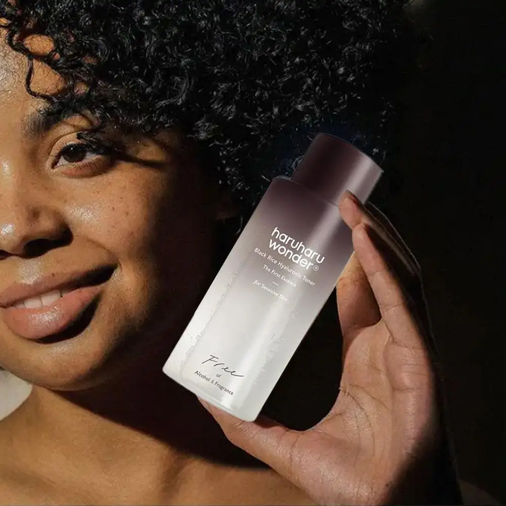 Black Rice Essence Toner Deep Moisturizing Rice Water Toner  Hyaluronic Acid Anti Aging Soothing Brightening Korean Skin Care