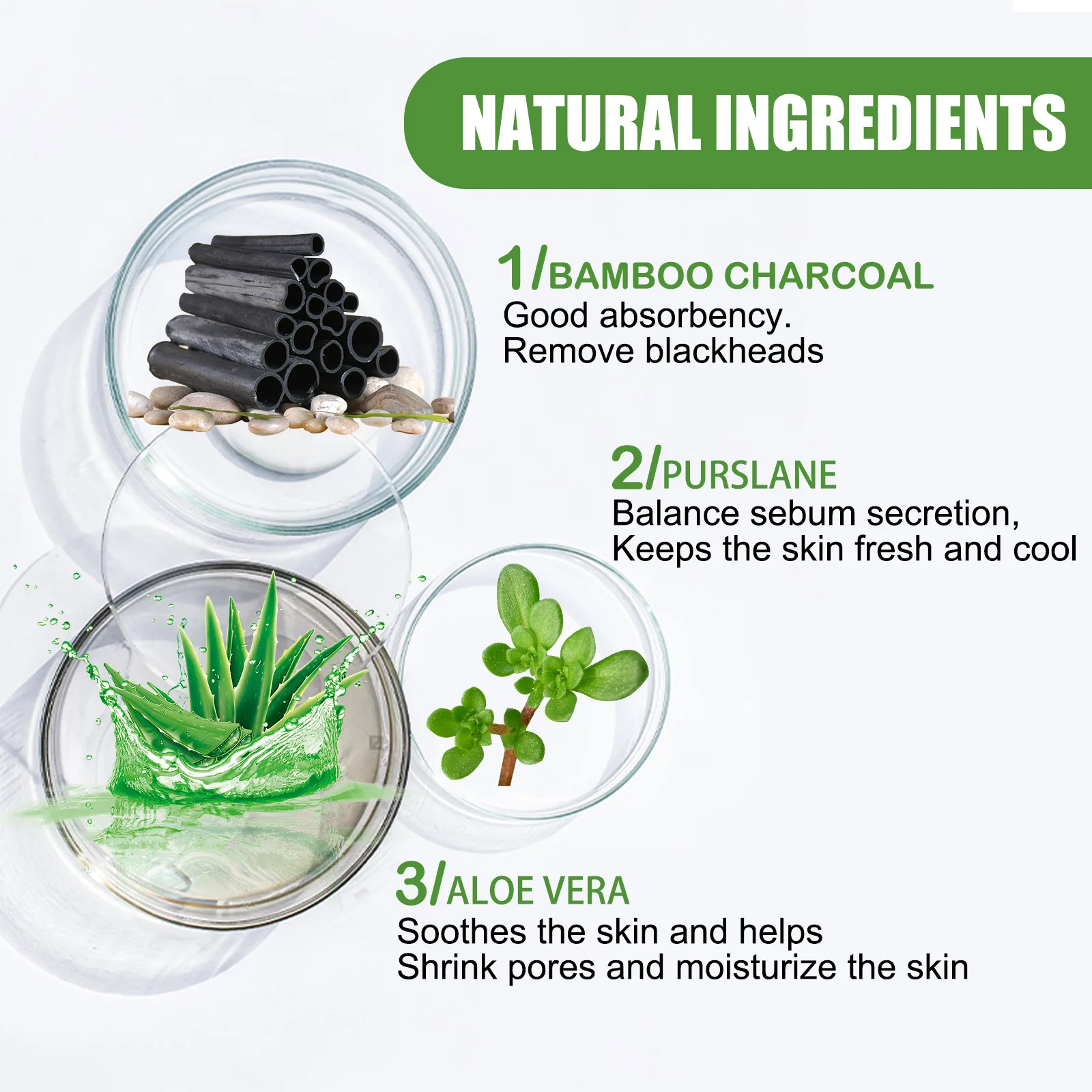 Bamboo Charcoal Peel Off Mask Blackhead Remover Deep Cleansing Shrink Pores Oil Control Facial Mask Unisex Skin Care