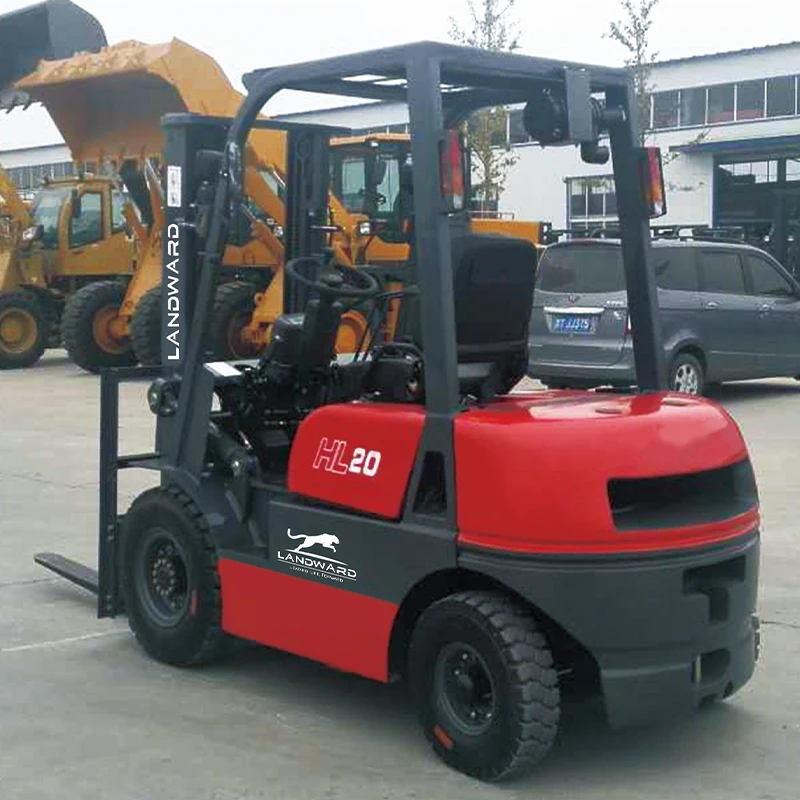 

China Manufacturer Wholesale Mini Handling Forklift 5 Ton High Power 4WD Handling Car 25 HP Small Diesel Forklift EPA Customized