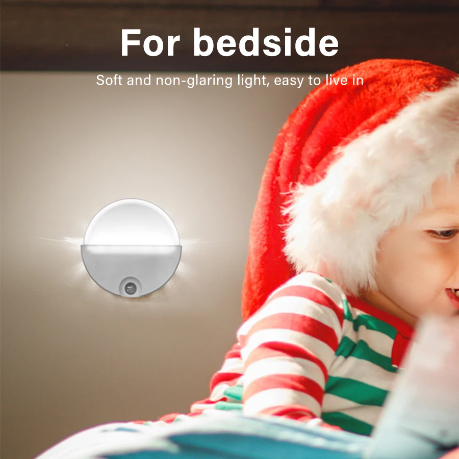 PIR Motion Sensor Night Light With Remote Red Green Blue Colorful Change Ambient Light For Bedroom Bedside Magnetic wall light