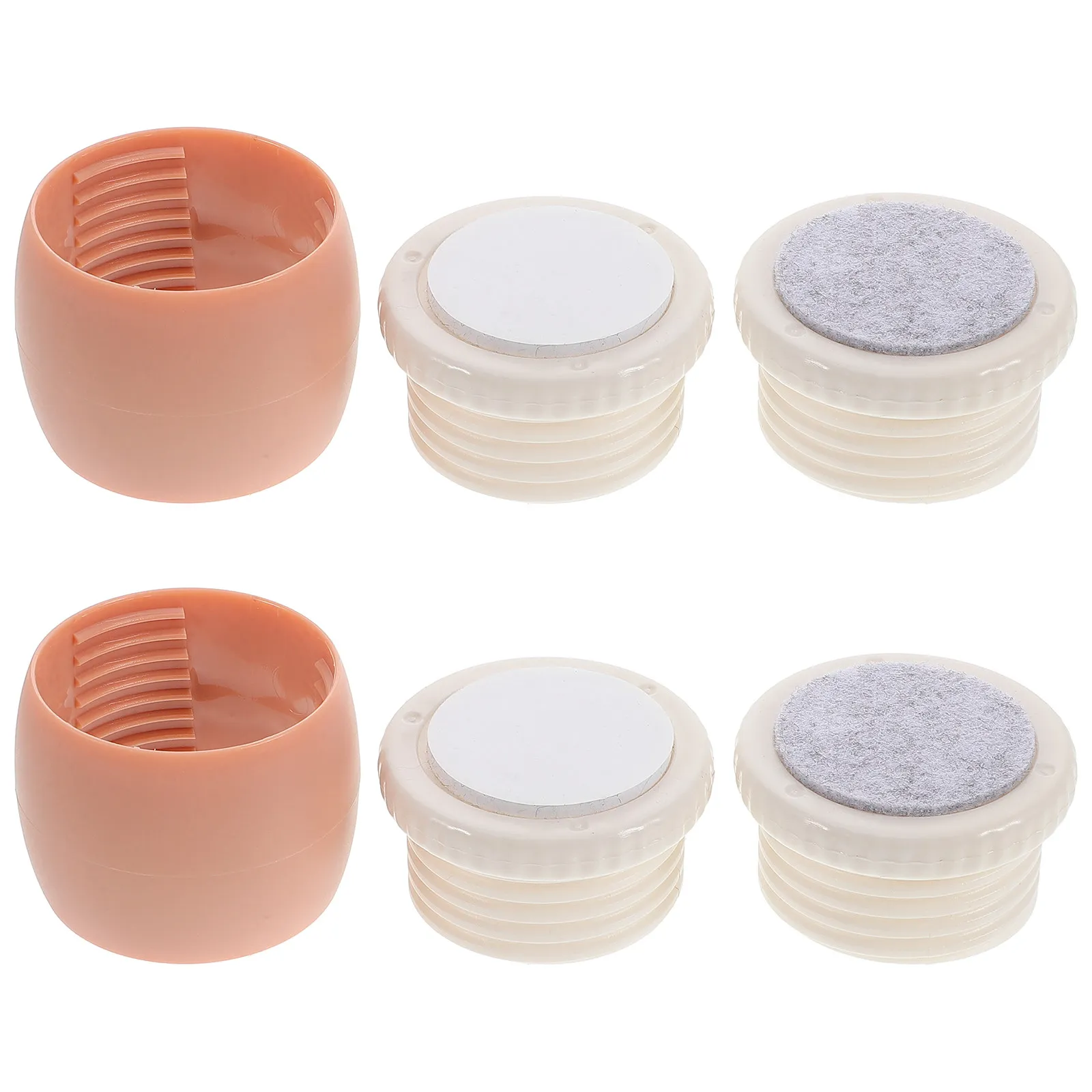 2Pcs Adjustable Nordic Style Headboard Stopper Bed Noise Stopper Wall Protector Self Adhesive Furniture Anti Collision
