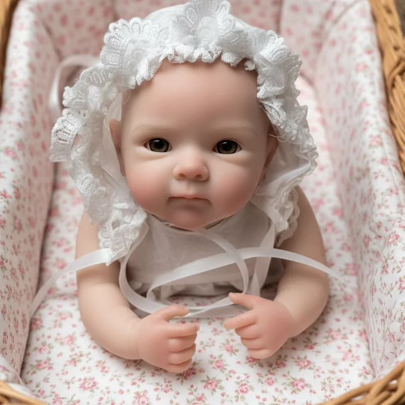 13in boca aberta bettie bebe reborn de silicone menina boneca com corpo de silicone lavável pintado à mão realista reais para niñas