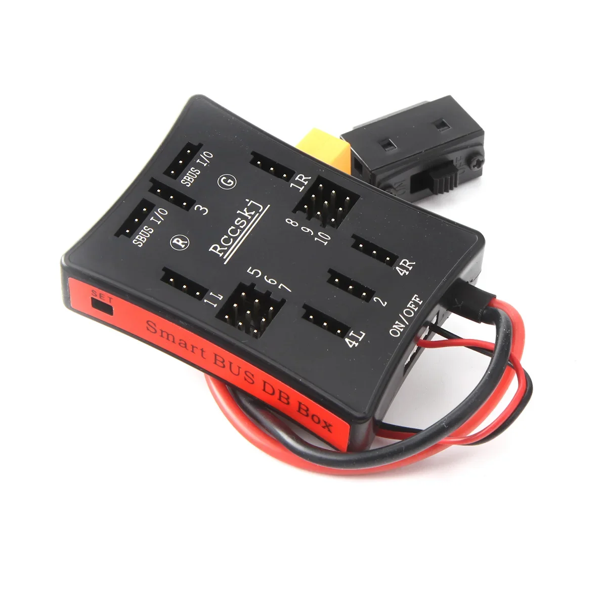 BaMasRccskj 8105 SBUS Servo Section Board Power Distribution Smart BUS DB Box Receiver Channel Expender 4.8-8.4V In For RC Turbo