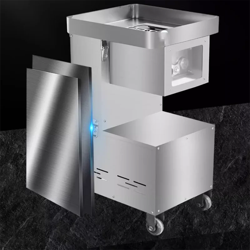 

Meat Slicer Commercial Electric High-power Multi-function Sliced Shredded Pork Diced