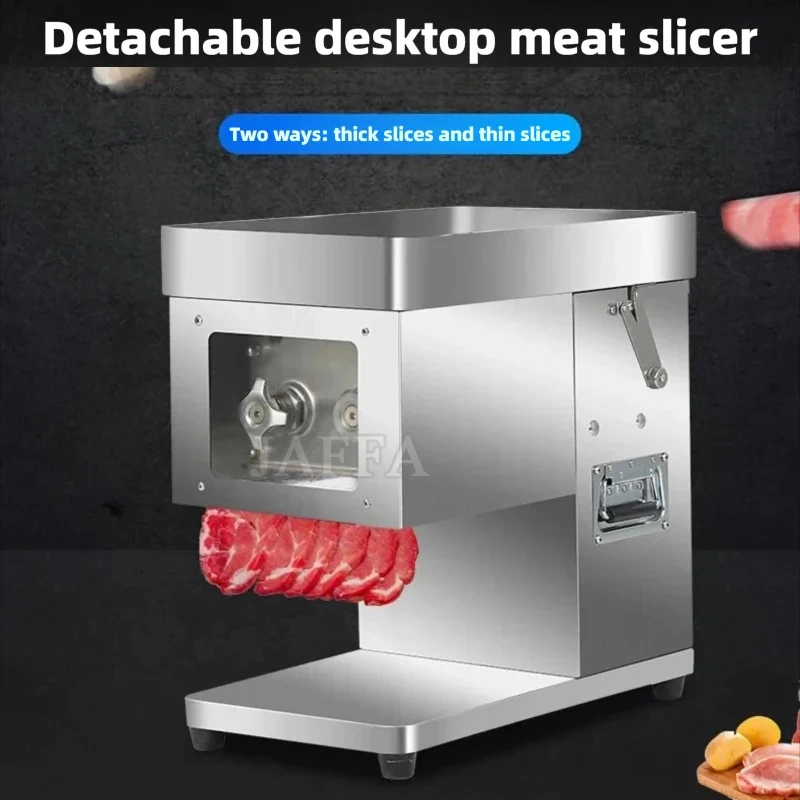 Home-applianc Electric Meat Slicer Mutton Roll Grinder Food Mincer Knife Beef Lamb Cutting Machine Slicing Vegetable Cutter