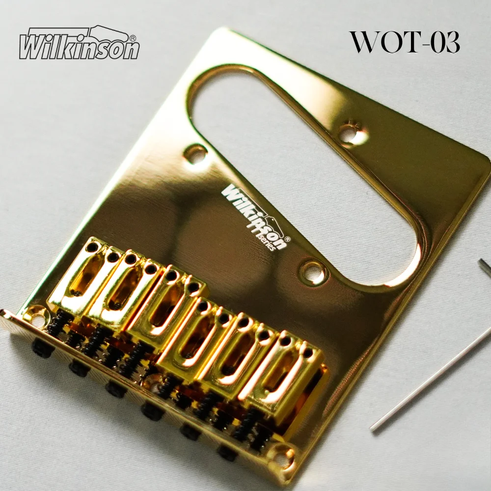 Wilkinson 52,5 мм (2-1/16 дюймов) 6 седлов современный мост золотой WOT03