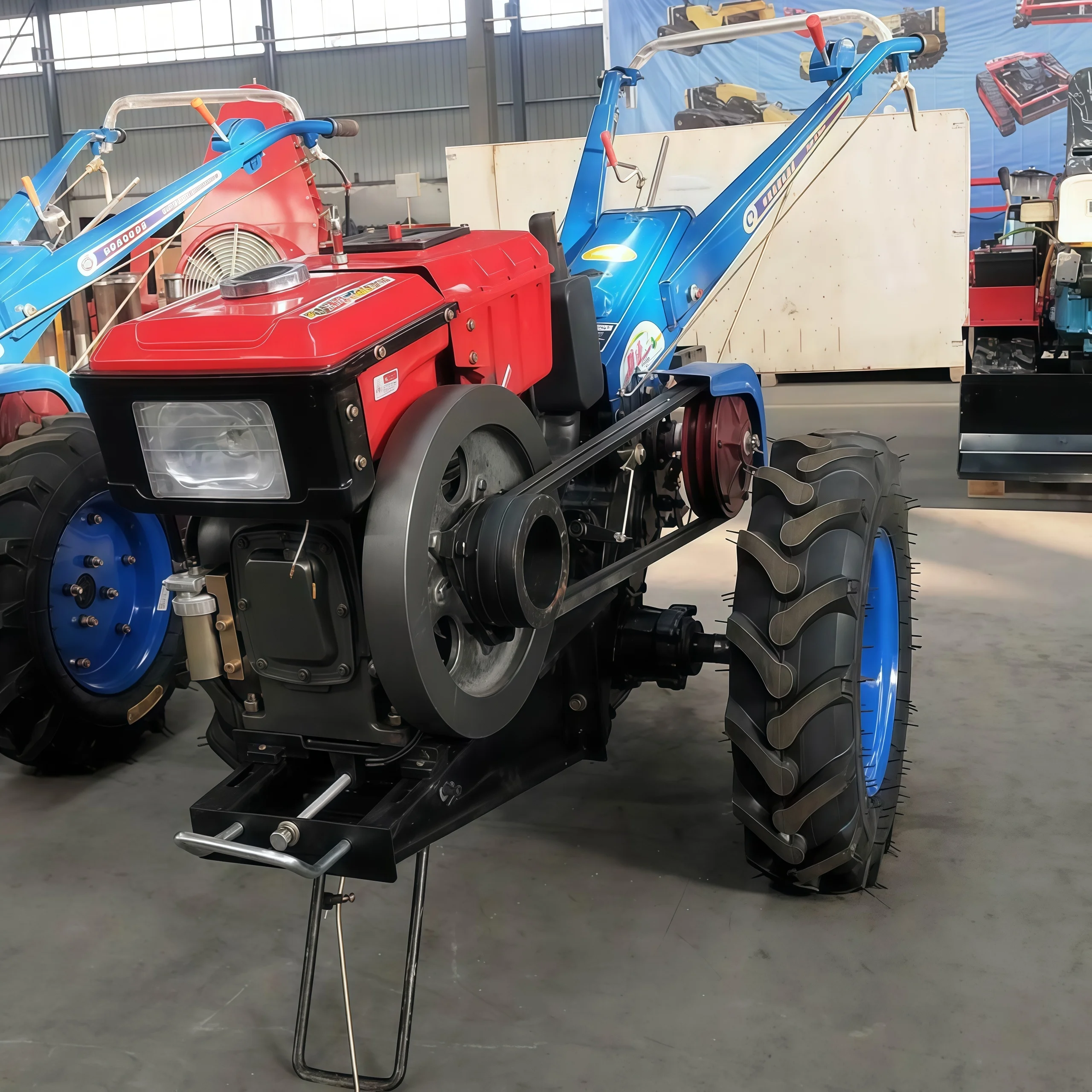 AutoPilot GPS Navigation System for New 18HP Walk Tiller 4x4 Gear Engine Motor Precision Agriculture 2WD Crawler Tractor 12HP