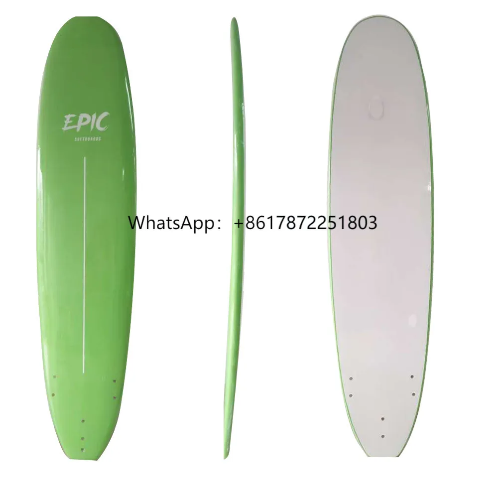 

Custom Softboard Soft Top Epoxy Surfboards 6.0 Durable Longboard Surf School