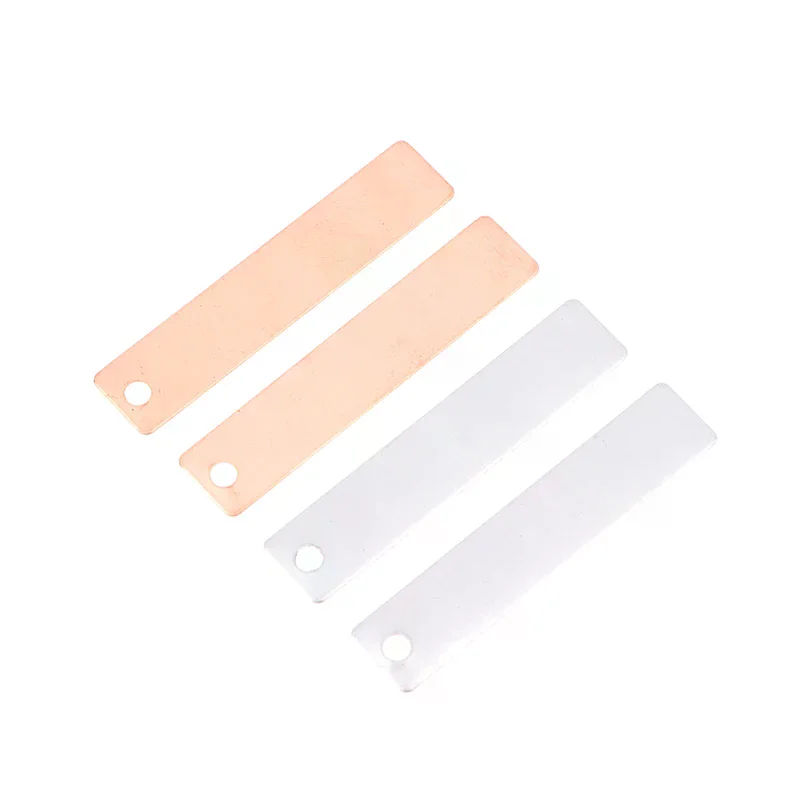 10pcs Copper Sheet Zinc Electrode Strip Anode For Electroplating Plate, DIY Fruit Materials Consumables Strips