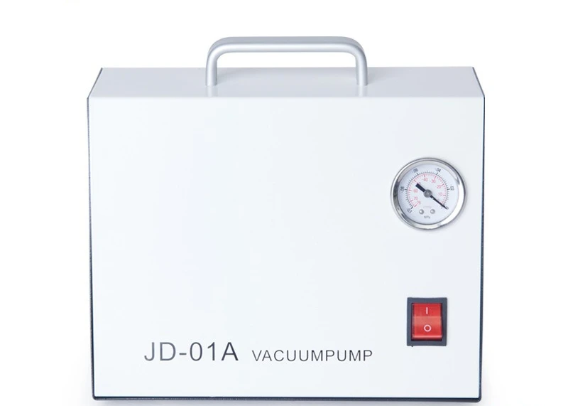 Portable oil-free diaphragm vacuum pump, small pumping experiment, industrial silent positive and negative pressure JD-01A