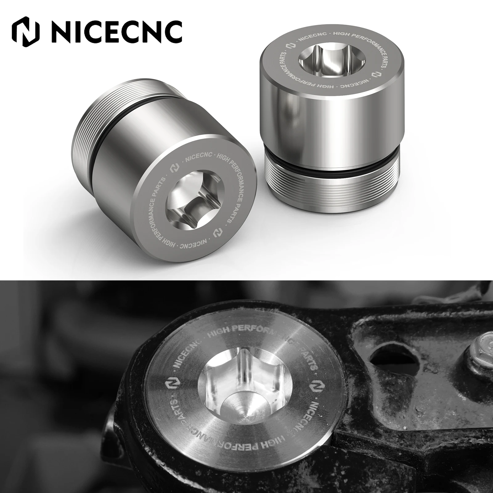 

For 2014-2024 Harley Street Glide FLHX 1" Front Fork Tube Extension Road King FLHR Ultra Limited FLHTK Electra Glide Tri Glide