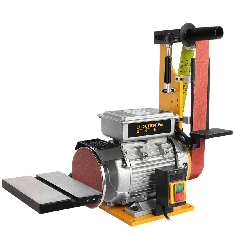 

LUXTER Belt Sander Vertical/Horizontal Dual-use 2200W Grinding Machine bench Grinder Sander