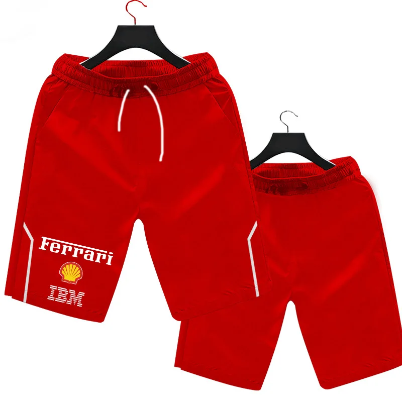 

Summer Racing F1 Red Shorts Pants Team Training Shorts Youth Outdoor Sport Pants Racing Suit Quick Drying breathable Shorts Pant