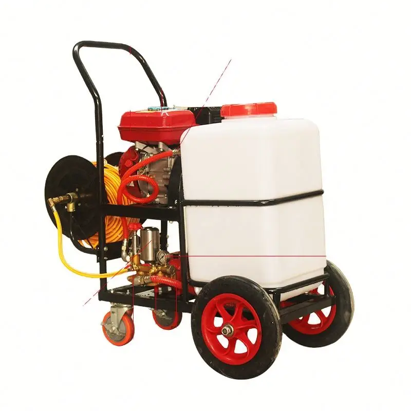 

Сельскохозяйственный опрыскиватель 60 л, моторный опрыскиватель/опрыскиватель с насосом и колесами