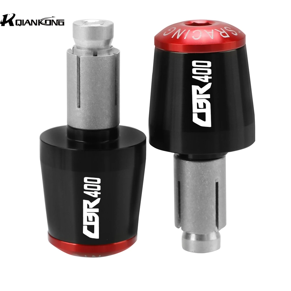 

For Honda CBR400 NC17 NC19 NC22 NC23 NC29 NC30 NC31 ALL YEARS Handlebar Gear Balanced Plug Slider Handlebar Grips Cap