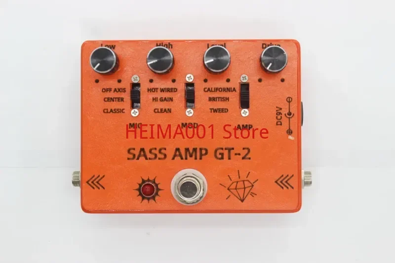 DIY Hand Effect Maker SansAmp GT-2 Duplicate Electric Guitar Speaker Simulates Distortion of a Single Circuit Board