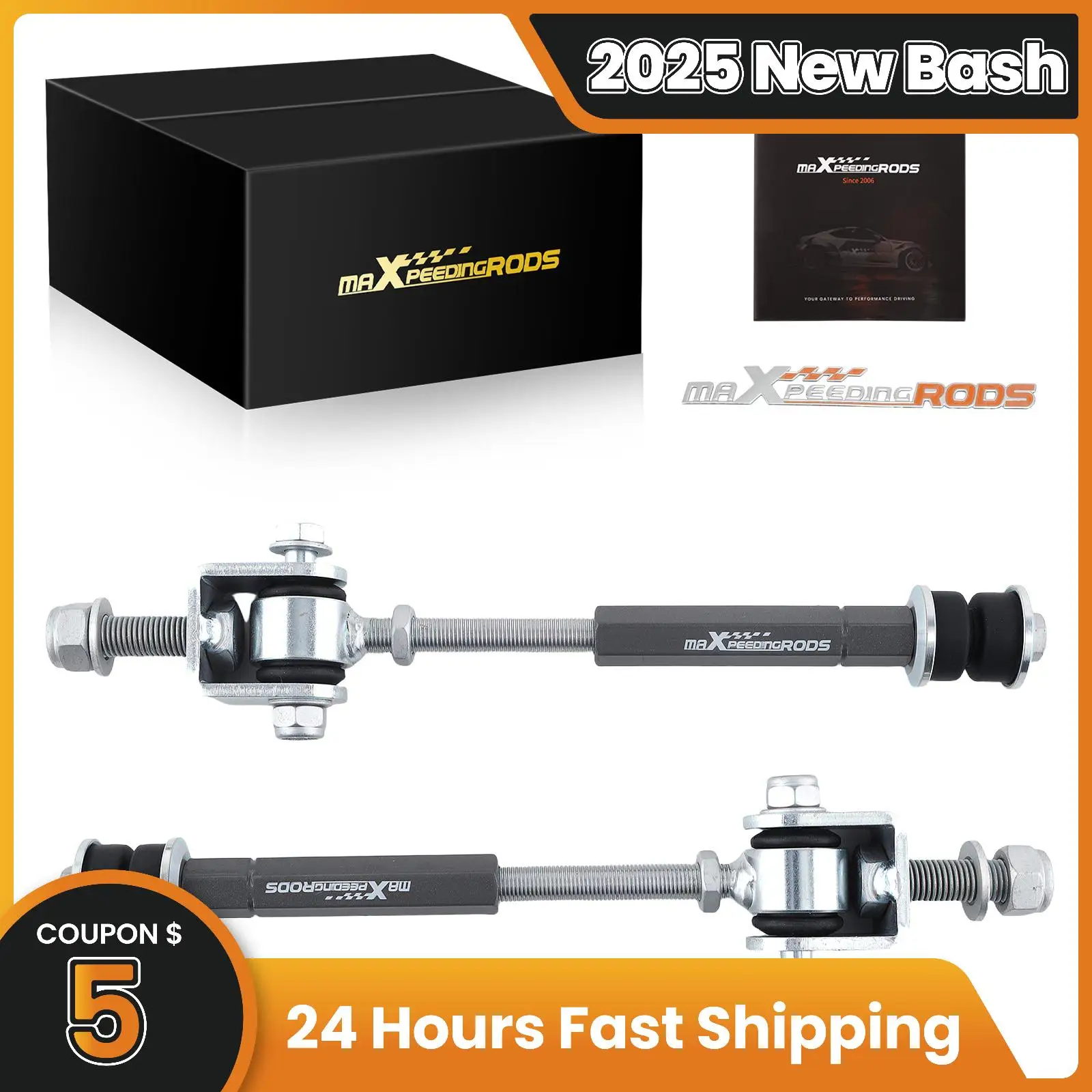 

Sway Bar End Link Kit for GMC Silverado Sierra 2500 3500 HD 2001 2002 2003-2018