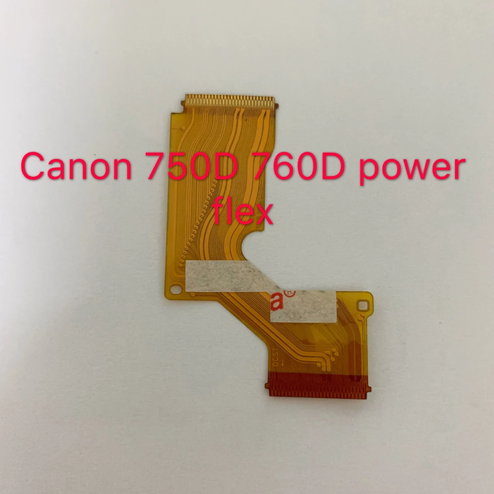 New for Canon 750D 760D power strip connection motherboard cable link flex cable camera repair accessories