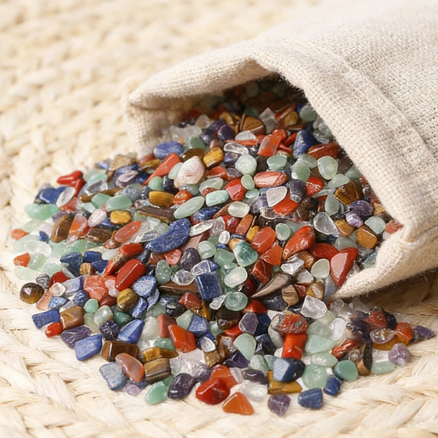 100g Mixed Color Gravels Stone - Aquarium Plant Gravel ulasan dan harga