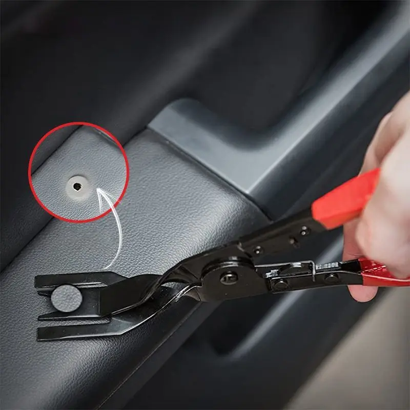 Car Headlight Repair Installation Tool Trim Clip Removal Pliers Van Door Panel Fascia Dash Upholstery Remover Tool