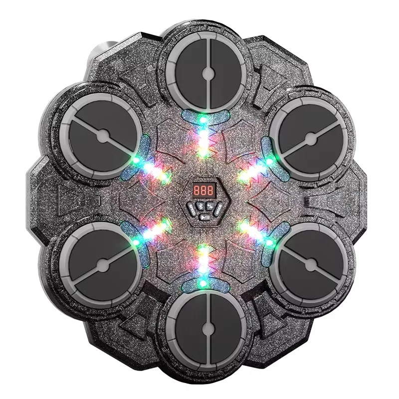 

Smart Automatic New Design Boxing Game Machine Wall Mounted Electronic Music Boxing Punching Multi Targets