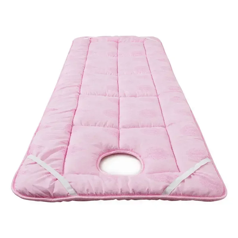 

Beauty Salon Thickened Bed Mattress Cushion Anti Slip Beauty Room Bed Pad Mat SPA Treatment Massage Hospital Bed Pad with Hole