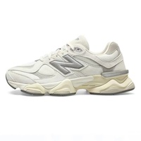 Original NewBalance NB 9060 Classic White Men's and Women's Running Shoes Breathable Sport Walk U9060ECA