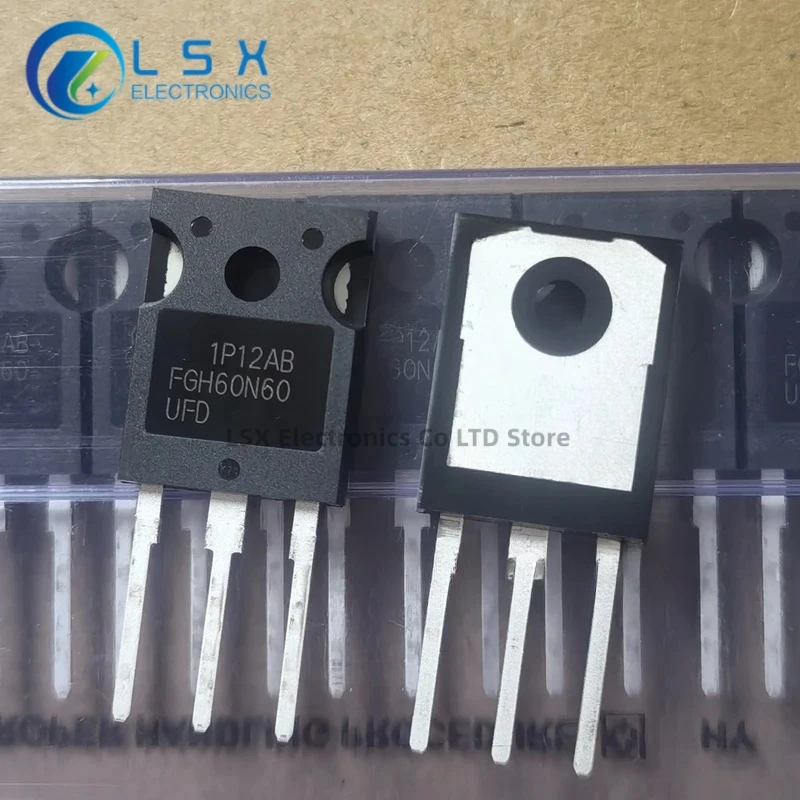 10PCS/Lot 100% Real Original New 60N60 TO247 IGBT FGH60N60 SFD SMD UFD FGH60N60SFD FGH60N60SMD FGH60N60UFD Transistor