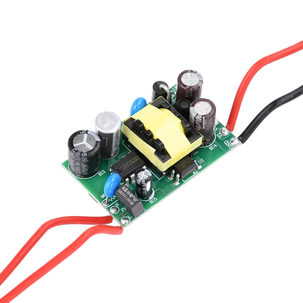 10 واط 12 واط 15 واط AC-DC تنحى وحدة امدادات الطاقة AC85-265V إلى تيار مستمر 5 فولت 12 فولت 24 فولت صغيرة مقاوم للماء باك تحويل منظم المجلس #6