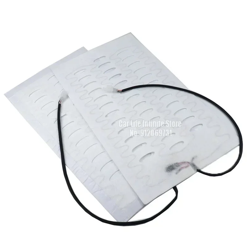 2x/4x 12V Car Heated Seat Covers Pad Alloy wire Heated Auto Car Seat Heating Pad Winter Warmer Heater Mat 48cmx27cm Universal