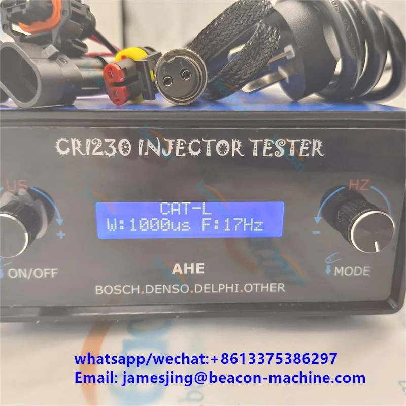 CRI230 Multi-function Armature Lift Measurement Repair Dynamic Injector Stroke Pulse Drive Box Common Rail Tester