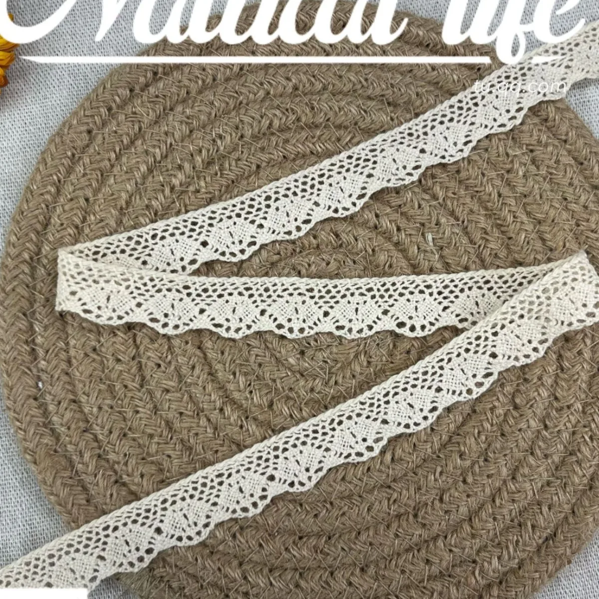 Lace 1.6CM cotton thread lace weaving clothing accessories wholesale spot cotton thread lace accessories clothing