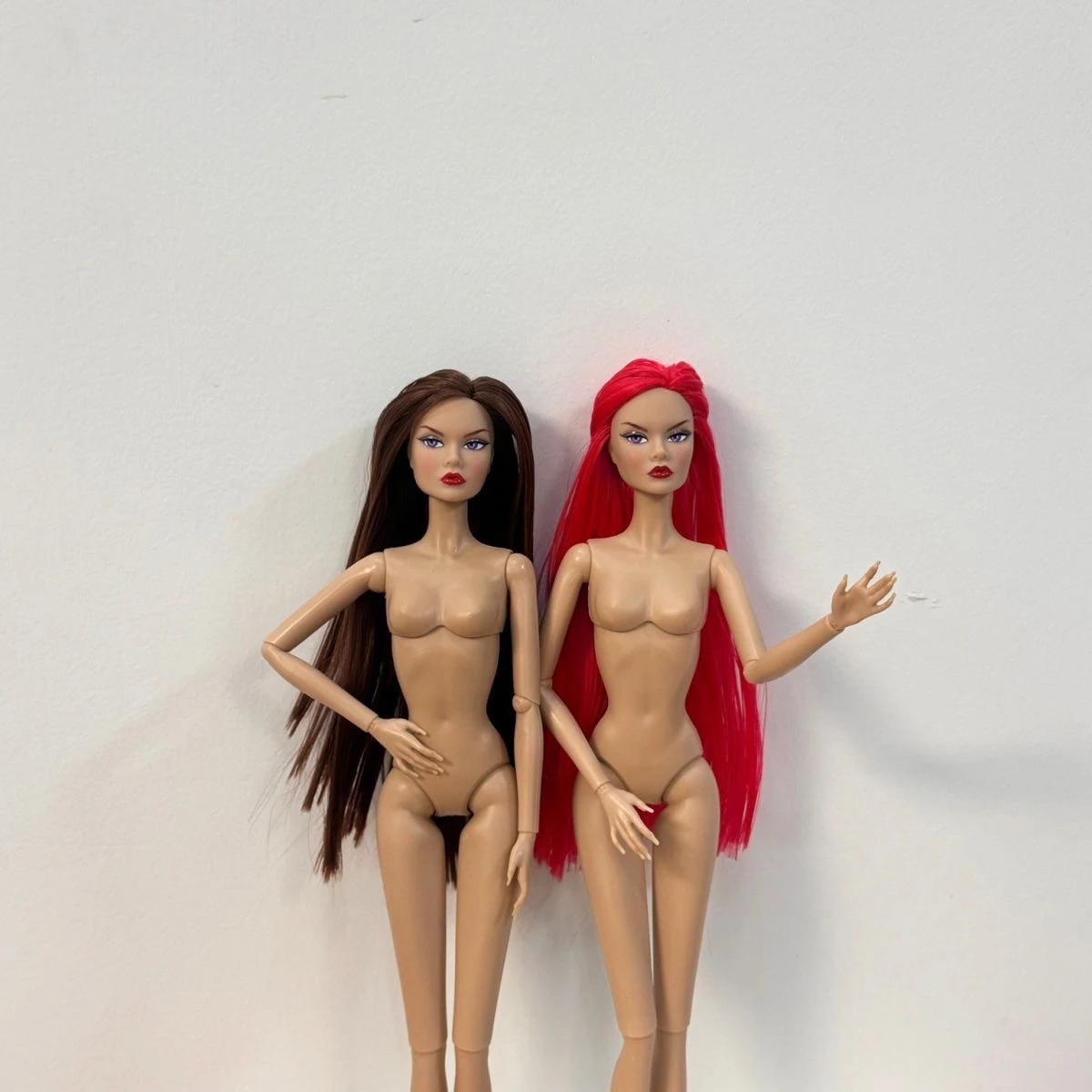 

1/6 Fashion Purple Eyes / Bright Red Lips Supermodel Doll Mult-joint Movable 33cm Babi Doll Normal Skin Figure Collectible Gifts