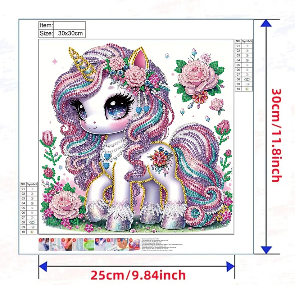 RUOPOTY-Diamond Painting Special Stones Animals Tools Diy Kit Crystal Rhinestones Embroidery Diamond Mosaic Kits Home Decoration