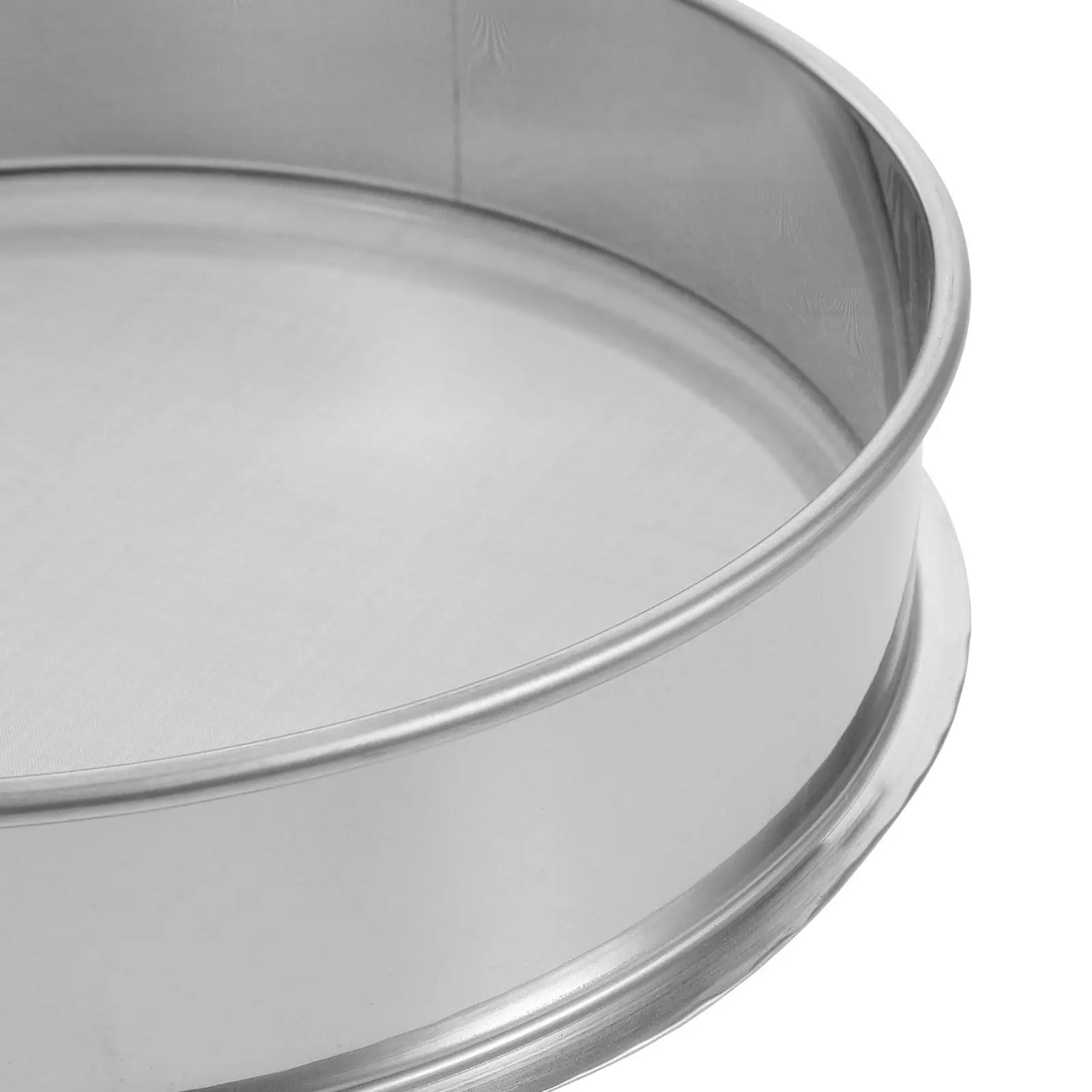 Stainless Glaze Fine Mesh Sieve Round Strainer for Ceramic Painting Clay Multi Purpose Glazing Tool