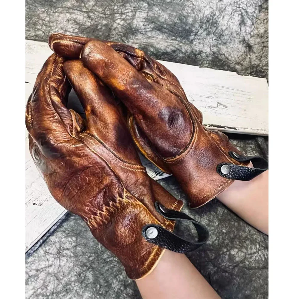 handmade-retro-handmade-retro-oil-wax-leather-amber-motorcycle-four-seasons-summer-winter-gloves