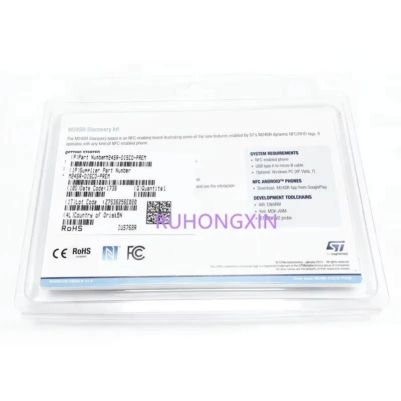 in stock M24SR-DISCO-PREM Discovery M24SR64 Dynamic NFC/RFID Tag Development Board
