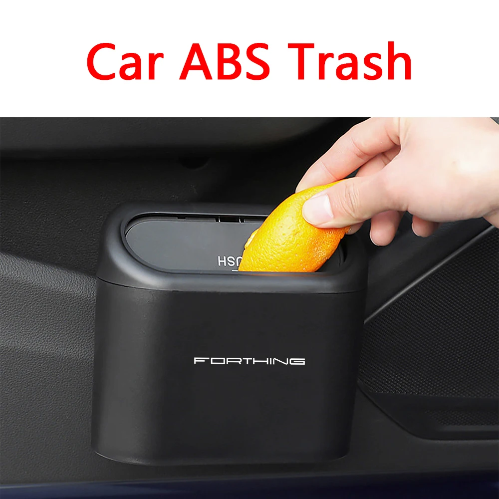 1 PCS ABS Hanging Car Trash Portable Storage Box For DFMC Forthing V3 S50 T5L T5 EVO T1 EV CM7 SX6 M5 EV Joyear Auto Accessories