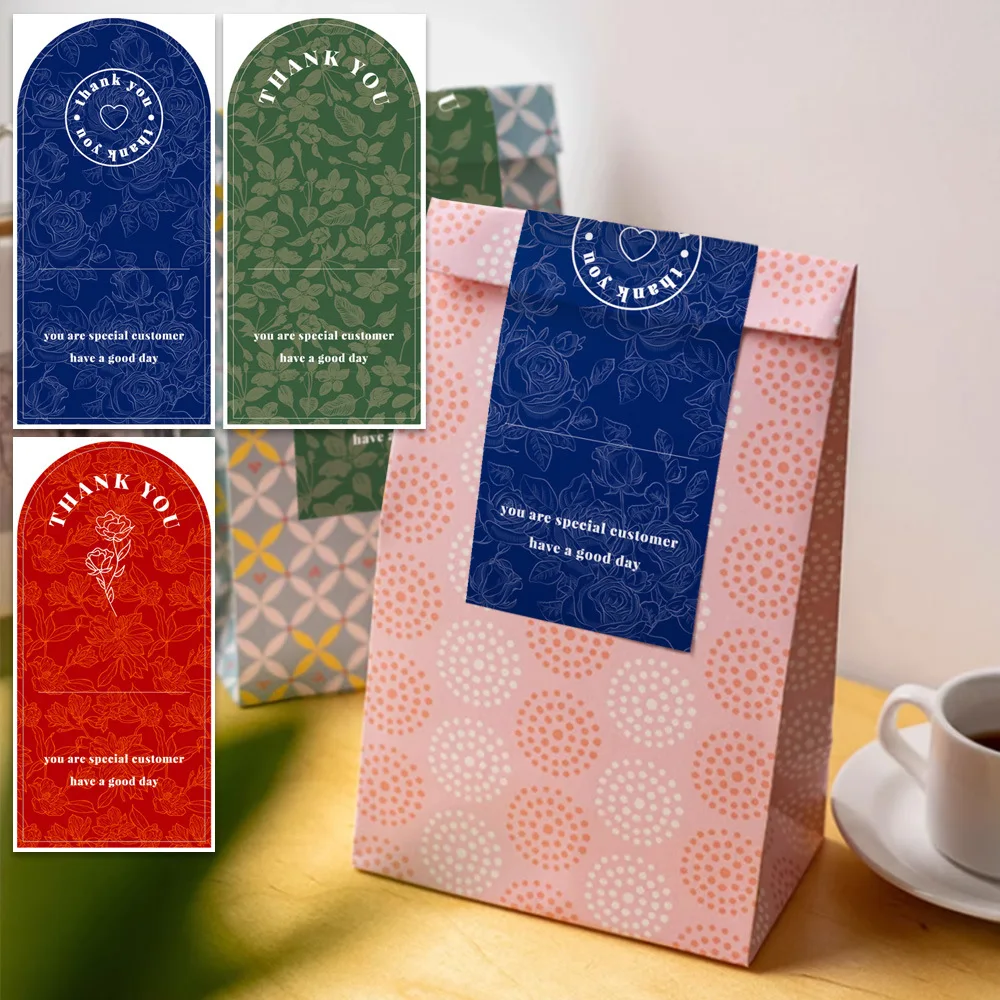 

50 шт./упак. Синие наклейки «Спасибо» для розничной торговли продуктами, для запечатывания упаковок малого бизнеса, упаковочные наклейки, наклейки для почтовых пакетов с пузырчатой пленкой